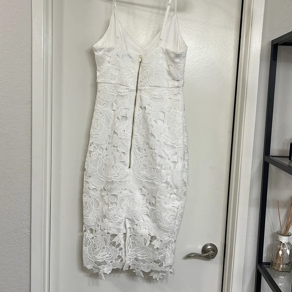 Boohoo Crochet Lace Midi Dress - Picture 5 of 5